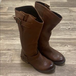 STEVE MADDEN Fairmont Leather Boot